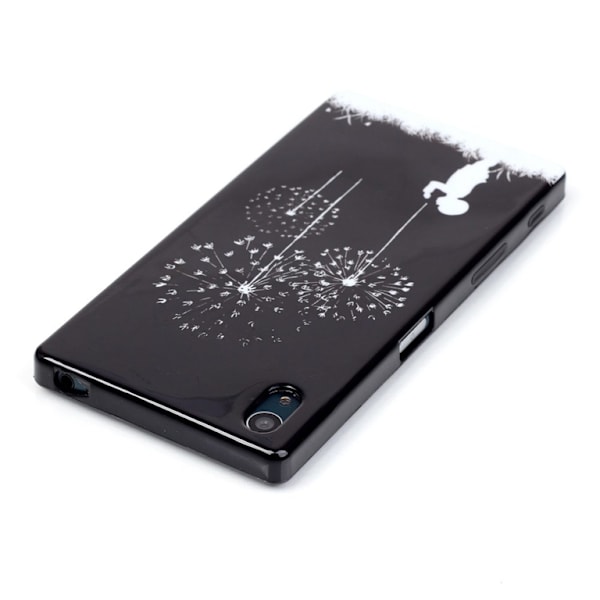 Sony Xperia Z5 TPU-deksel Little Boy and Dandelions Black