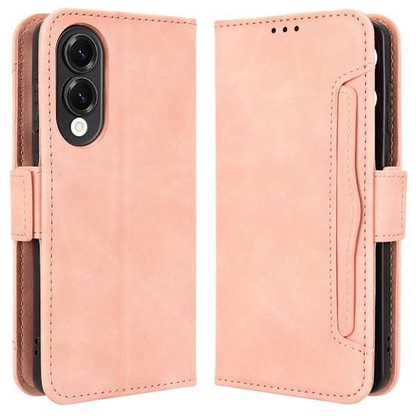 Wallet case Case Cover for Samsung Galaxy S25 Edge Pink
