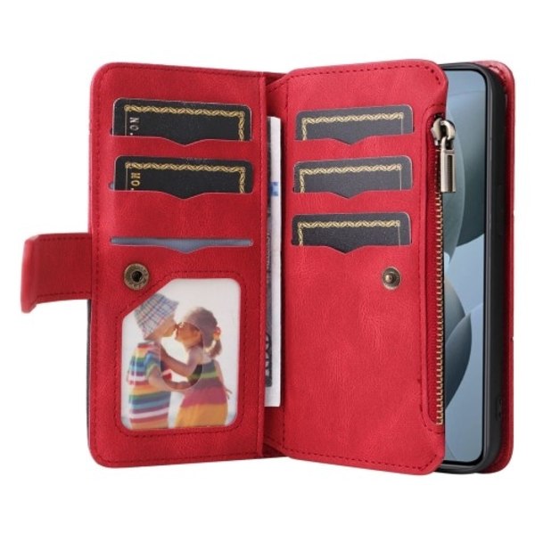 KT Wallet Case til Xiaomi 14T Red