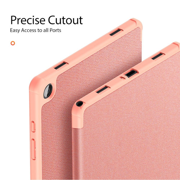 DUX DUCIS Tri-fold Stand Samsung Galaxy Tab A9+ Pink