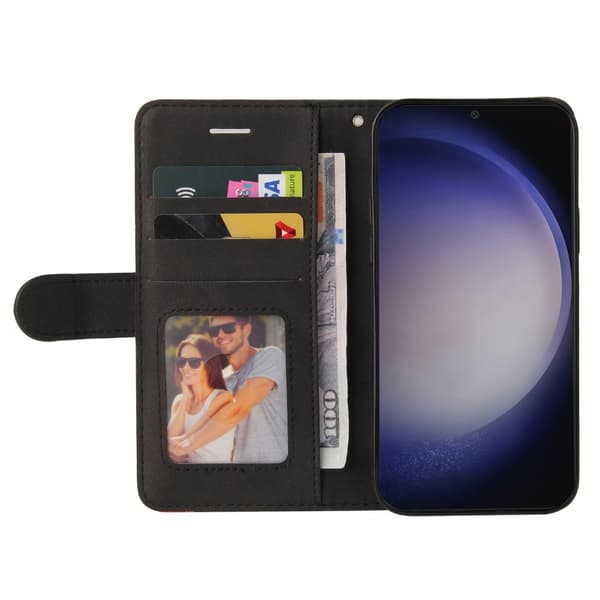 Til Samsung Galaxy S24+ KT - serie - 1 dobbeltfarve Black