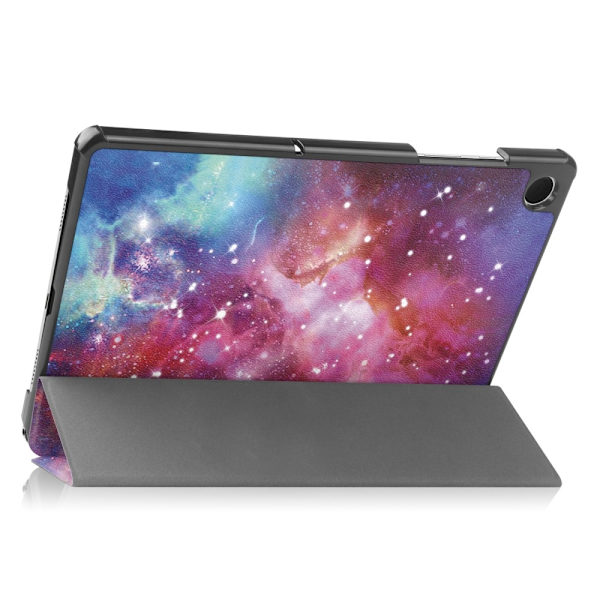 Trifoldet stativetui til Samsung Galaxy Tab A9+ 11" - Galaxy Multicolor
