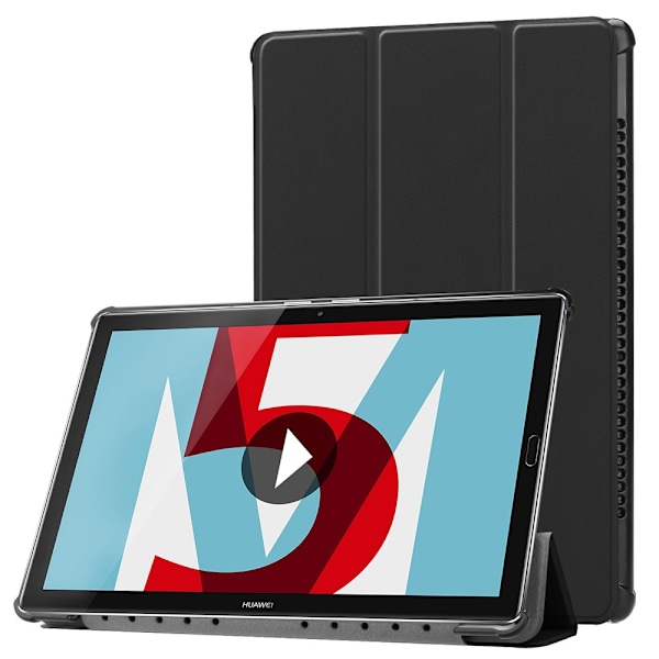 Fodral Till Huawei MediaPad M5 10 / M5 10 Pro - Svart Svart