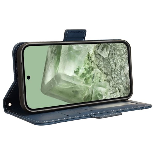 Google Pixel 8a Multiple Card Slots Telefontegnebog Blue