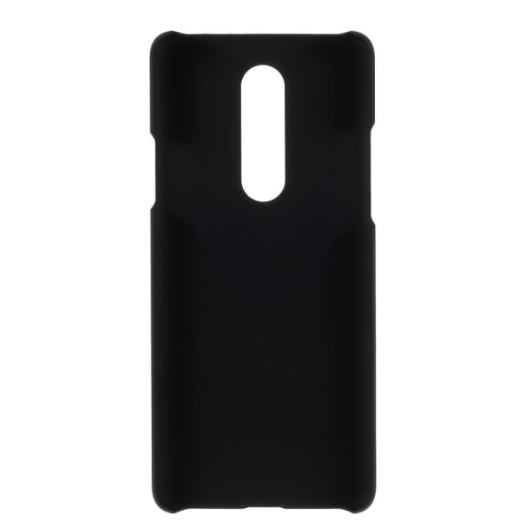 Gummieret hård pc-telefontaske til OnePlus 8 - sort Black