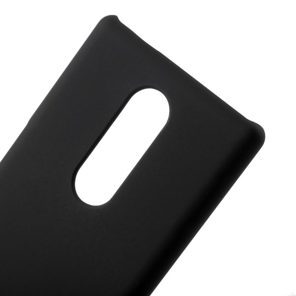 Rubberized Hard Plastic Protection Cover for Sony Xperia 1 - Black Black