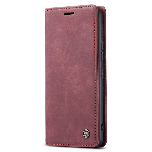 CASEME Retro Pung Taske til Samsung Galaxy A54 - Vinrød Red