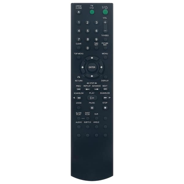 Fjärrkontroll Ersättning för RMT-D175A För Sony DVD Svart