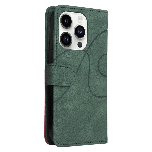 For iPhone 15 Pro KT Series-1 To-fargets Case Green