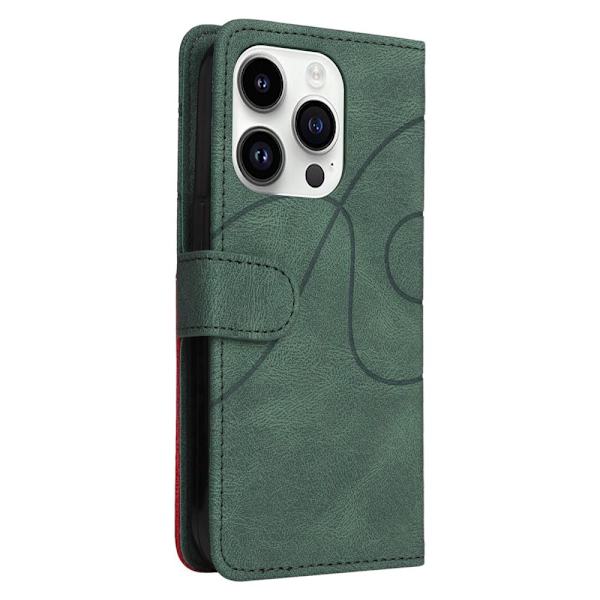 KT Plånboksfodral till iPhone 15 Pro - Grön Grön