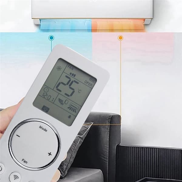 Fjärrkontroll Ersättning för YBE1FB7 för Gree Air Conditioner Vit