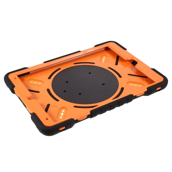 PEPKOO iPad 10.2 2021/2020/2019 Extreme Armor - Svart/Orange Svart