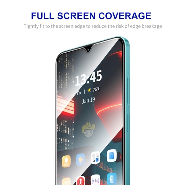 ENKAY Hærdet glas til Samsung Galaxy A26 5G 2stk Transparent