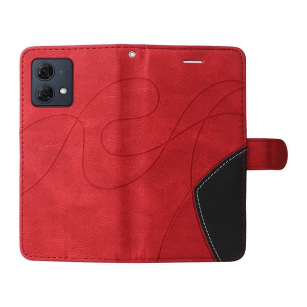 Til Motorola Moto G84 KT - serie - 1 dobbeltfarve Red