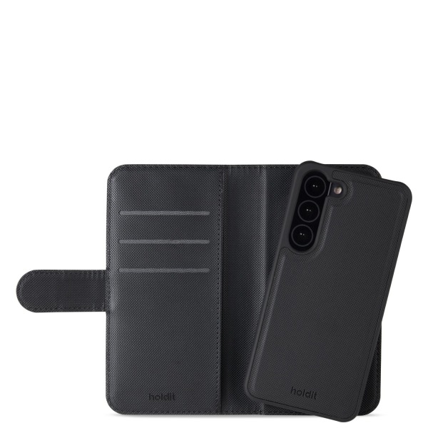 HOLDIT Magneetti Lompakko Musta Samsung Galaxy S23: lle Black