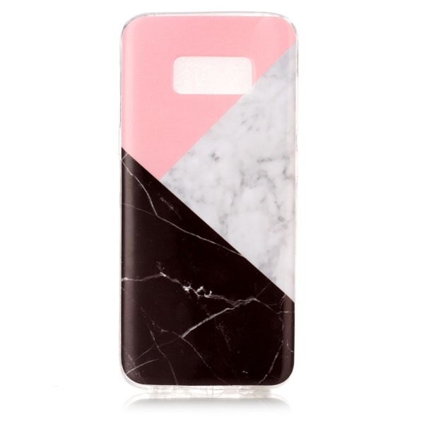 Samsung Galaxy S8 TPU Marble - Tyyli M Transparent