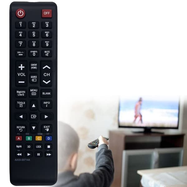 TV-fjernkontroll erstatning for AA59-00714A Samsung TV Black