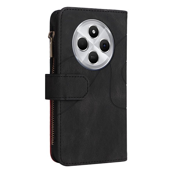 KT Wallet Case til Xiaomi Redmi 14C Black