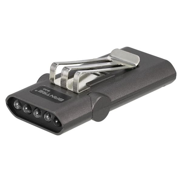 Clip Cap Light Ladattava ajovalaisin Handsfree-taskulamppu Black