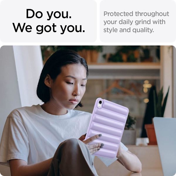 Til iPad 10.9 (2022) Candy Color TPU-cover Purple