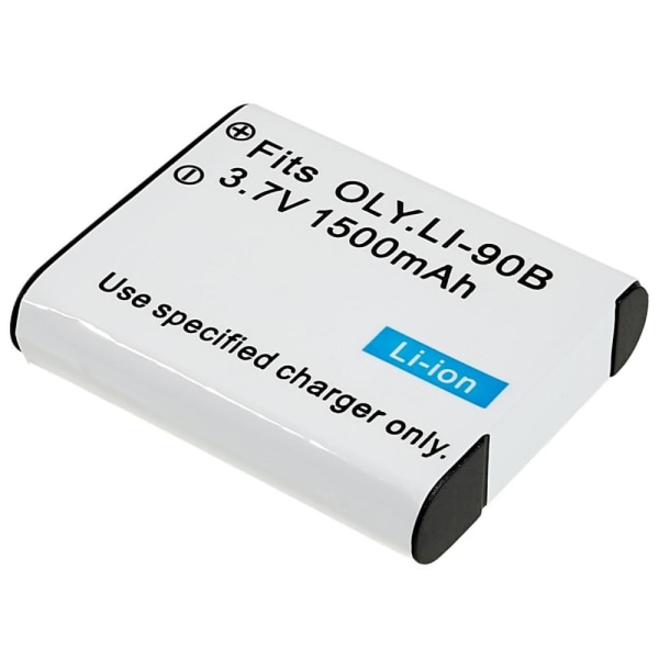 LI-90B batteri til Olympus SP110/XZ-2/TG-4/DB-110-TG-5/GRIII/TG1 White