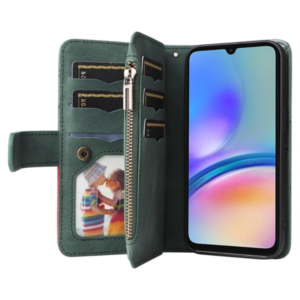 KS Plånboksfodral till Samsung Galaxy A05s - Grön Grön