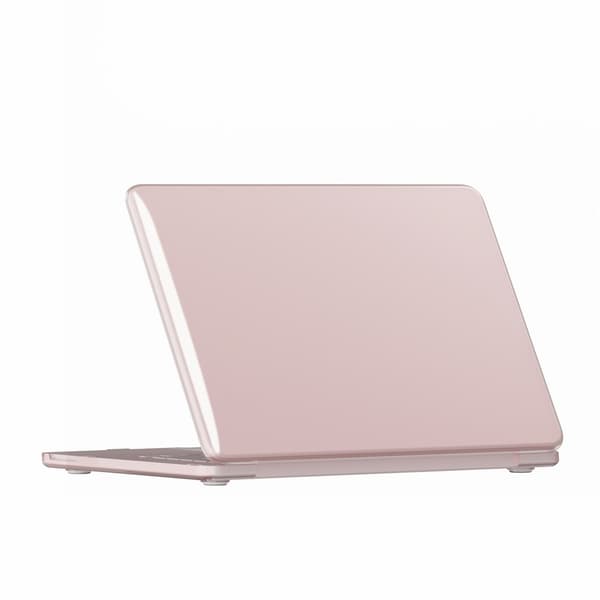 Krystallklart Laptopdeksel til MacBook Neo 13 tommer (2026) Pink