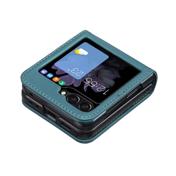 BINFEN COLOR Støtsikkert telefondeksel til Samsung Galaxy Z Flip8 Green