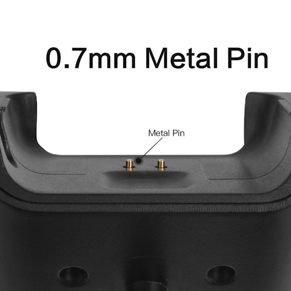 Amazfit Bip Lite A1915/Bip A1608 latauskaapeli 1.0M USB Black