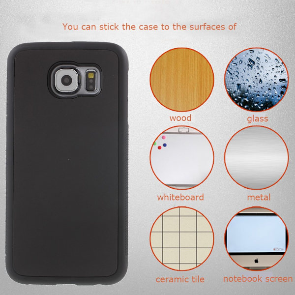 iPhone 6S & 6 4,7" MYFONLO Handsfree AntiGravity Case Svart Svart