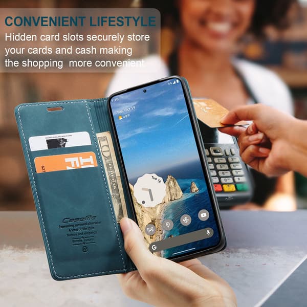 CASEME For Google Pixel 10 Pro / Pixel 10 Etui med Stativ Green