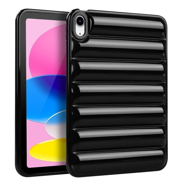 För iPad 10.9 (2022) Candy Color TPU - Svart Svart