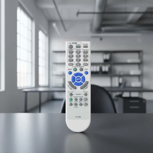 Udskiftning af fjernbetjening RD-469E til NEC-projektor Grey
