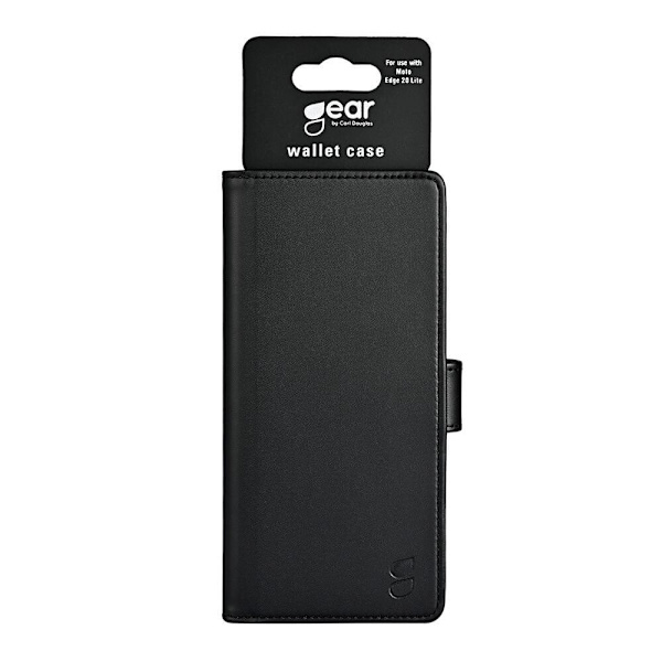 GEAR Plånboksväska Svart till Motorola Edge 20 Lite Svart