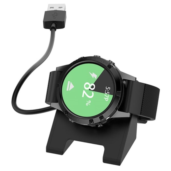 Laddare Docka för Garmin Venu 3 Venu 3S Instinct 2X Vivoactiv 5 Svart