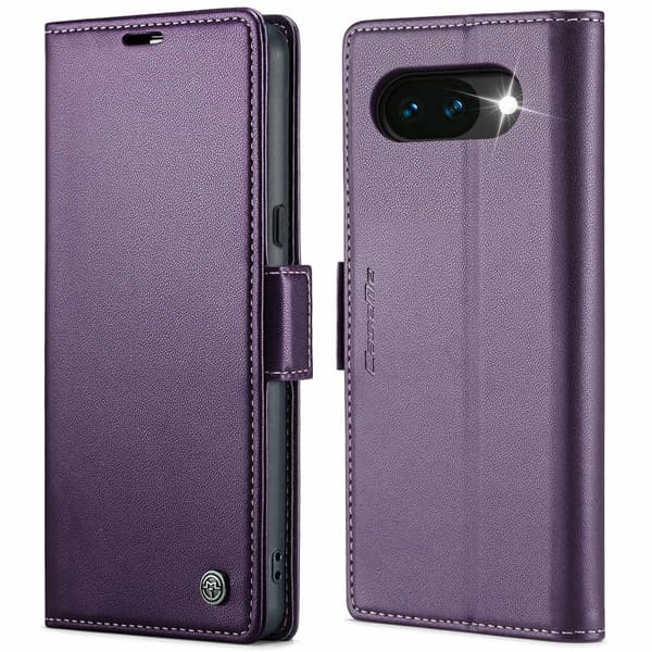 CASEME För Google Pixel 10a RFID Blockerande Plånboksfodral - Lila Lila