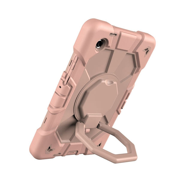 Til Samsung Galaxy Tab A11+ Etui PC+Silikone Tablet Cover Pink Multicolor