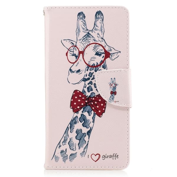 Pattern Printing Wallet Folio Flip Suojakuori - Sony Xperia XA1 - London Elements