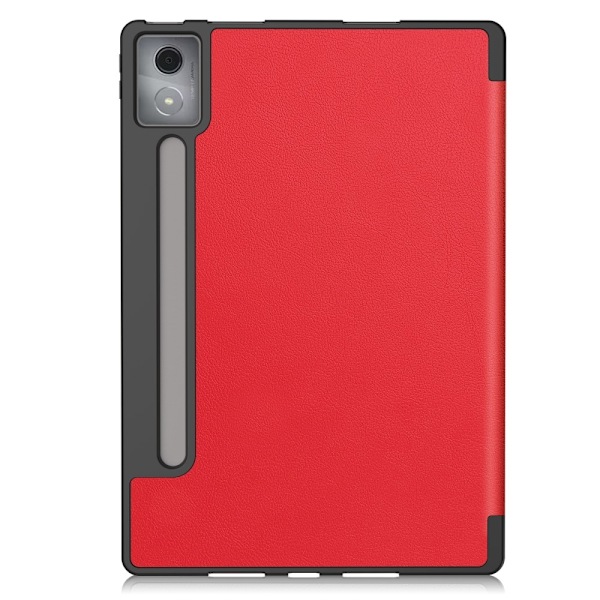 Lenovo Idea Tab Pro Case Tri-Fold jalustan suojus kynätelineellä - Punainen Red