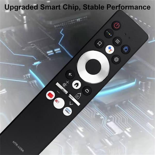 Fjärrkontroll Ersättning HTR-U29A För Haier TV Röststyrd Svart