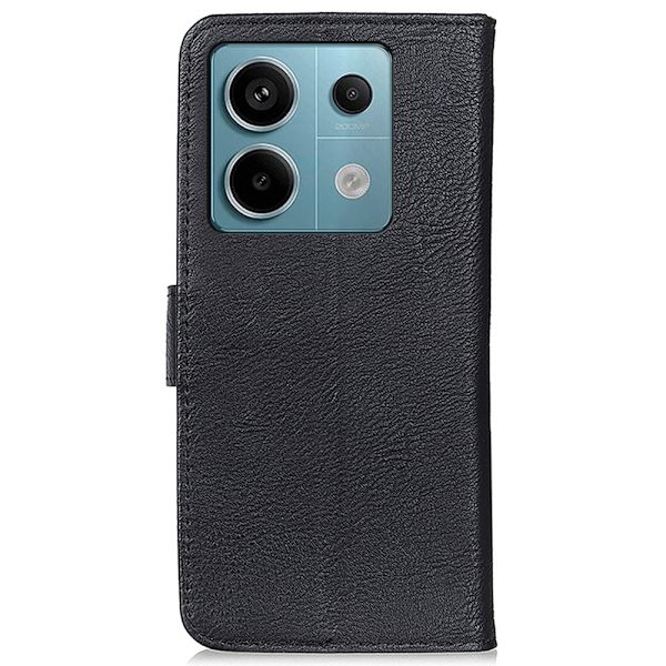 Til Xiaomi Redmi Note 13 Pro 5G Case Shell KHAZNEH Sort Transparent