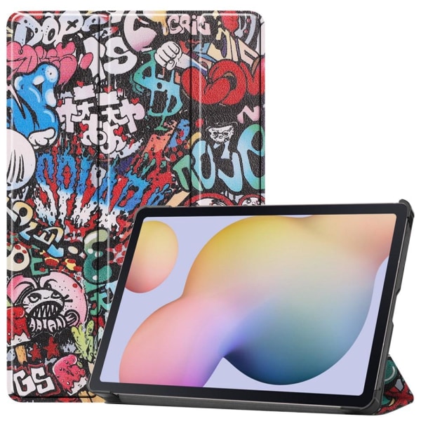 Slim Fit Cover Fodral Till Samsung Galaxy Tab S7 / S8 - Graffiti multifärg