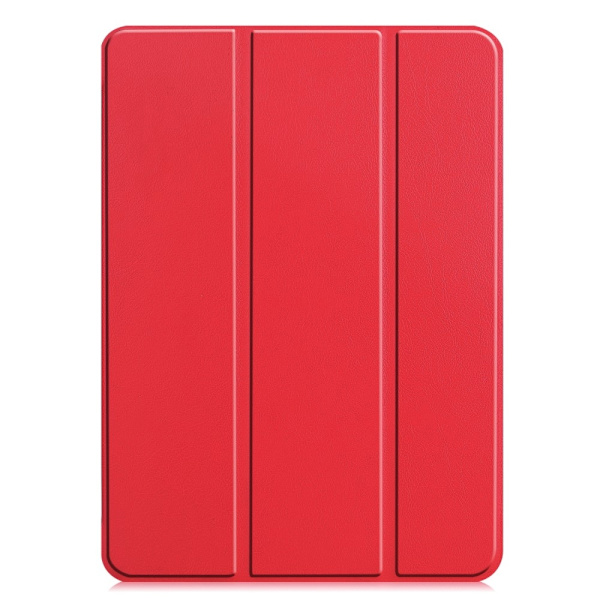 Til iPad Pro 11 (2024) Etui Tre - fold Stativ Tablet Cover - Rød Red