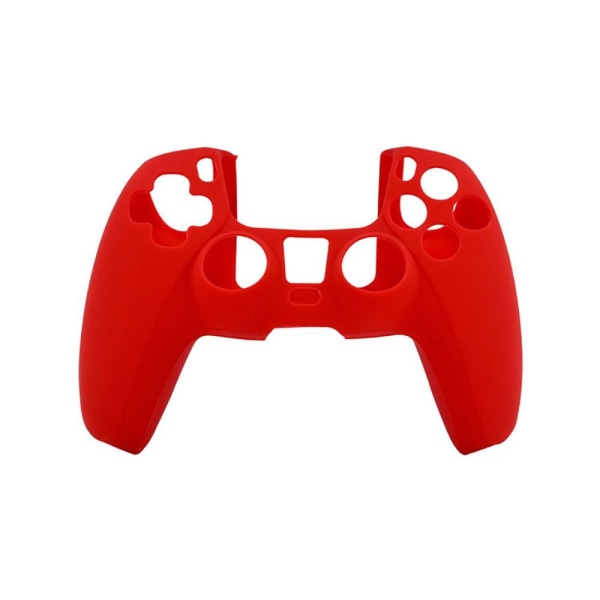 Playstation 5 / PS5 Silikon Skin skal - Röd Röd