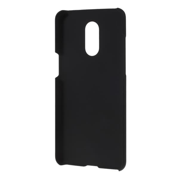 Rubberized Hard PC Phone Suojakuori - OnePlus 7 - Musta Black