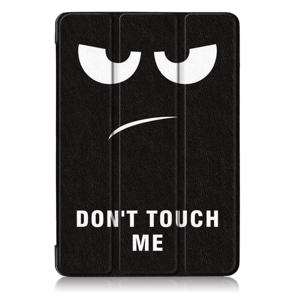 Tri - fold Fodral till Lenovo Tab P10 - Do Not Touch Svart