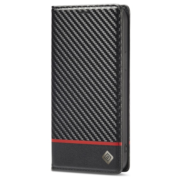 LC.IMEEKE Wallet Case for iPhone 15 Pro - Black Black