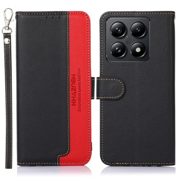KHAZNEH Wallet case for Xiaomi 14T Black