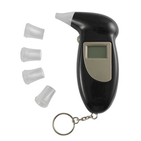 Alkometer Alkoholtestare Alkoholanalysator Black