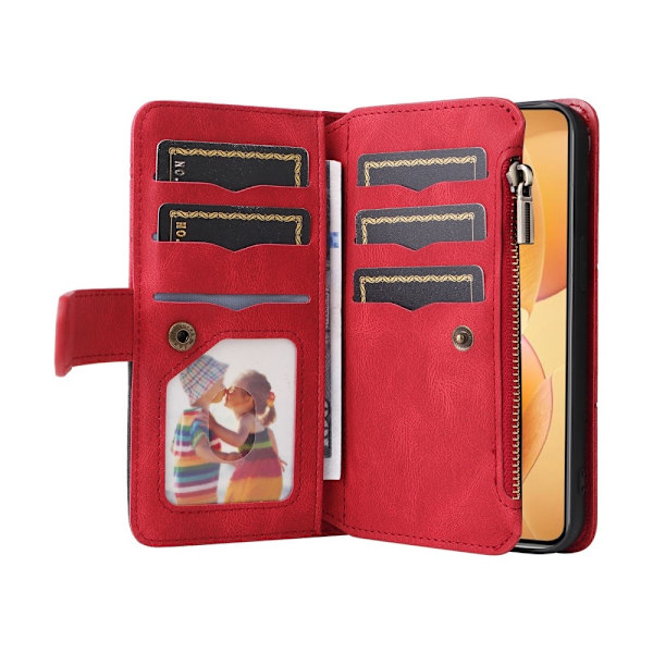 KT Wallet Case til Xiaomi 14T Pro Red